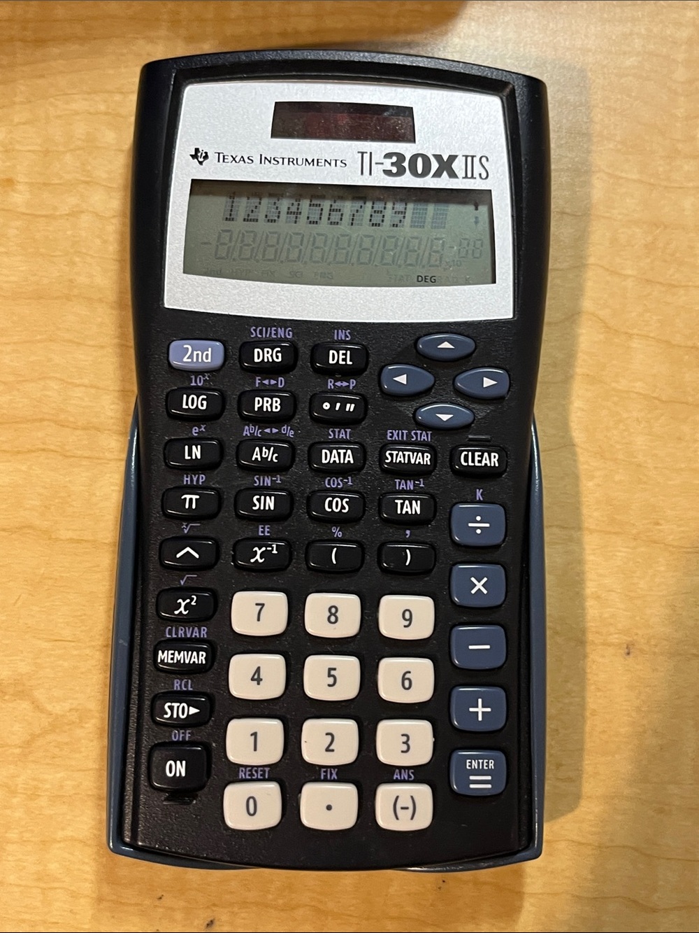 Texas Instruments Dark Blue Graphing Calculator Cover